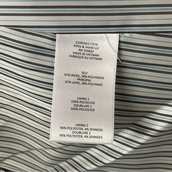 Veronica Beard Port DB Dickey Coat Jacket Navy Blue Wool Blend & Gold Button 2 - Picture 7 of 11